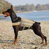 Dog Harness K9 Military Tactical Hound Nylon Dog Vest Adjustable training leash for small Large Dog German Shepherd dog supplies