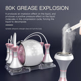 80K Lipo Cavitation Ultrasonic 6in1 Slimming Machine with RF for Fat Reducer Anti Cellulite Massager Weight Loss Skin Tightening