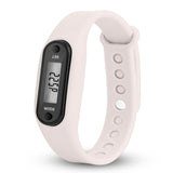 1PCs Sport Smart Wrist Watch Bracelet Display Fitness Gauge Step Tracker Digital LCD Pedometer Run Step Walking Calorie Counter