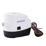 750GPH 1100GPH Automatic boat bilge pump 12V 24V DC submersible electric water pump small 12V Volt 750 1100 Gph auto