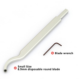 Hand Held Hollowing Knife Woodworking Turning Tool Square/Round/Bending Cutter Wood Rotary Lathe and Turning Tool Extension Bar