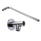 Shower Head Stainless Steel Mount Base Extension Pipe Arm Bathroom Shower Accessories