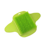 Plastic Bath Shower Foot Brush Scrubber Bath Shoe Feet Massage Slippers Brush