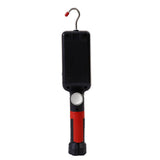 LED Flashlight Rechargeable Work Lantern Inspection Lamp Spotlight Torch Camping Light with Magnetic Hanging Hook