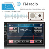 Screen HD MP5 Player 2 Din 7" Central Multimedia Autoradio Auto Electronics Mirror Link USB TF FM Support Back Up Camera