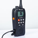 Handheld Marine Radio IPX7 VHF Buoyant Floats Waterproof High Performance Tri-watch Auto Scan VHF 156~161.450MHz Ham Transceiver