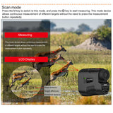 LCD Laser Rangefinder Meter Outdoor Golfs Telescopes Digital Monocular Range-Finder Angle Speed Height Measuring Tool