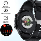 E88 Health Smart Watch Blood Sugar Men ECG+PPG Body Temperature Blood Pressure Heart Rate Wireless Charger Smartwatch HD