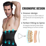 Medical Lower Back Brace Waist Belt Lumbar Support Belt Adjustable Intervertebral Herniation Orthopedic Corset For Pain Relief