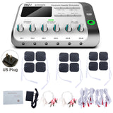 Eletric Muscle Stimulator 6 Output Channel Digital Electrical Acupuncture Needle Health Relax Electroacupuncture Patch Massager