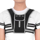 Outdoor Sports Chest Bag Reflective Running Backpack Vest Adjustable Shoulder Pack Ultralight Riding Bag For Camp Hiking Cycling