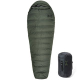 Akmax.cn Down Mummy Sleeping Bag 0 Degree F 400 Fill Power for 3-4 Seasons Ultralight Compact Portable Waterproof Camping