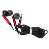 Wired Earbuds Ergonomic Noise Canceling 3.5mm Earphones with Mic and Volume Control for Phones PC