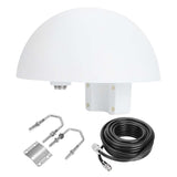ISA190 Satellite Antenna Marine Automobile Fixed Mast Aerial for Iridium 9500 9505 9505A 9555 9575 ABS Satellite Antenna