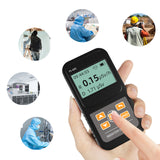 FS-600 LCD Geiger Counter Radioactive Electromagnetic Nuclear Radiation Detector Personal Dosimeter X-ray Marble Tester Tool