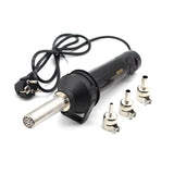 220V Portable BGA Rework Solder Station Hot Air Blower Heat Gun 8032  Hand-held Hot Air Gun 3pcs Nozzle