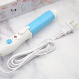 110-240V Portable Travel Electric Mini Hair Curler Curling Iron Fast Small Tourmaline Ceramic Wavy Tong   Styling Tool