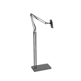 Tablet Floor Stand 140cm Long Arm Double Pole Flexible Cell Phone Holder Support For iPhone iPad 8 Air Lounger Bed Mount Bracket
