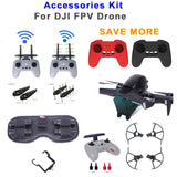 DJI FPV Drone Accessories Propeller Guards  Thumb Rocker Joysticks Yagi Antenna Landing Gear For DJI FPV Drone Accessories