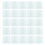100pcs Hand Palettes Disposable Makeup Hand Palettes Cosmetic Makeup Palettes