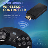 Y2 Mini TV Video Game Console with 2 Wireless Controllers 913 16-Bit Classic Games for TV Projector Monitor TV Game HD Output