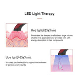 Red Light Therapy Lamp LED Photon Infrared Light EMS RF Face Roller Anti Ageing Skin Rejuvenation Acne Firming Beauty Instrument