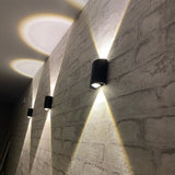 Led Wandlamp IP65 Outdoor Waterdichte Tuin Verlichting AC86-265 Aluminium Indoor Slaapkamer Woonkamer Trap Wandlamp