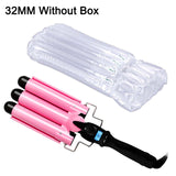 Triple Barrel Hair Curling Iron Perm Splint Ceramic Hair Curler Tongs Hair Crimper Iron Hair Waver Styling Curling Wand Tool