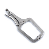 9" Inch Steel C Clamp Vise Grip Locking Welding Pliers Wood Tenon Locator Tool Steel Plate Clamps Woodworking Clamps