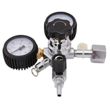 Dual Gauge CO2 Regulator with 1/4"Hose Barb