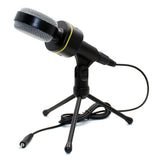 Condenser Microphone 3.5mm Plug Computer Microphones With Tripod For Online Chatting Gaming Podcast Voice Recording