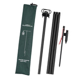SUNDICK Folding Lantern Stand Camping Lantern Stand Folding Lamp Pole For Outdoor Backpacking Hiking Picnic Traveling Fishing