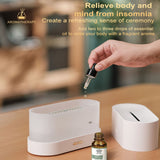 200ml Air Humidifier Ultrasonic USB Essential Oil Diffuser Car Purifier Aroma Anion Mist Maker Flame Lamp Difusor For Home Room