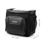 Insulated Bike Handlebar Bag Waterproof Touch Screen Front Bicycle Basket Reflective Cycling Handlebar Bag Road Bike Cooler Bag