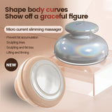 Galvanic Microcurrent Skin Firming Machine Cellulite Removal EMS Muscle Heating Fat Burning Body Shaping Weight Loss Beauty Tool