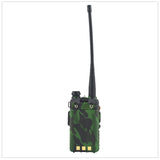 Camouflage baofeng Radio dualband UV-5R walkie talkie dual display 136-174/400-520MHz two way radio with free earpiece BF-UV5R