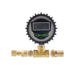 Spunding Valve Adjustable Pressure Relief Valve Assembly with Digital Gauge Beer Kegging Equipment