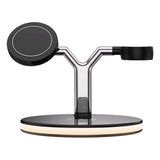 3 in 1 Multi-Function Wireless Charger Wireless Charging Station for 12 Watch