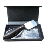 2022 Leather Rraft Cutting Skiver Blade Knife Cutter Tools Ebony Wooden Handle Black Leathercraft Cutting