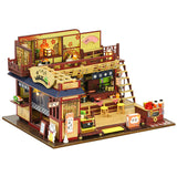 CUTEBEE DIY Dollhouse Wooden Doll Houses Miniature Doll House Furniture Kit Casa Music Led Toys for Children Birthday Gift A81