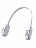 3 Types Summer Air Cooling Neck Fan Leafless Hanging Neck Fan Bladeless Ventilator USB Rechargeable Neckband Fans Air Cooler