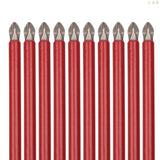 10pcs PH2 150mm Power Drill Bit Set Long Reach Non Slip 1/4'' Hex Screwdriver