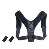 Breathable Straightener Posture Corrector Brace Adjustable Back Spine Column Posture Correction Belt (Leather)