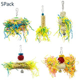 15/9/8/3 Pcs Bird Chewing Toy Funny Cotton Rope Parrot Toy Bite Resistant Cockatiels Parakeet Training Toy Bird Accessories Cage