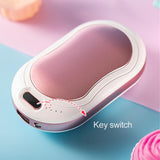 2 In 1 Winter Mini Hand Warmer Heating Pad USB Rechargeable Handy Warmer Heater Pocket Mini Cartoon Electric Heater Warm Tools