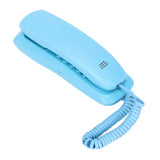 Landline Phone Wall Mountable Telephone Desktop Fixed Wired Phones with Mute Pause Redial Function for Office Home Hotel