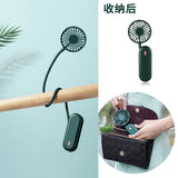 Folding Mini Handheld Fan Usb Rechargeable Hang Neck Multifunction Air Cooling For Home Outdoor Office Adjustable Small Fans