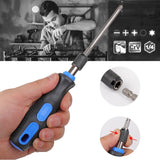 24 in 1 Extended Screwdriver Bit Set CR-V 1/4" Multi-function Phillips Hex Torx Electric Screwdriver With Self-locking Handle