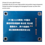 QK-6M50 4K_V-by-One to 2K_LVDS 4K to 2K turn board for 32"-50" screen
