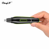 Ckeyin 5 In 1 Men's Hair Trimmer Kit Electric Beard Nose Ear Trimmer Portable Clipper Eyebrow Shaver Machine Facail Hair Remover